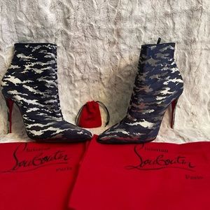 Christian Louboutin So Kate Booty 100 JQ Camouloubi 40.5